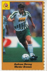 Magic Sport German ID Cards 1995-1996 RARE -Fußball 32 - Andreas Herzog - Bild 1 von 2