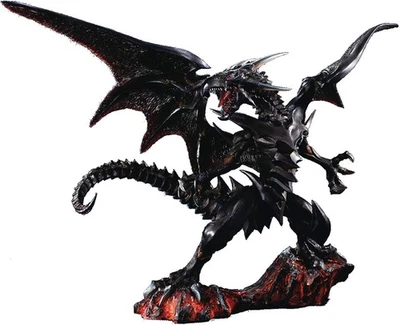 Figura Dragón Negro Ojos Rojos Monstruos Duelo Yu-Gi-Oh ART WORKS Japón Foto 1 de 4