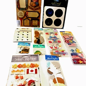 Jolee’s Jolees By You K & Company Scrapbook Lot New In Packs - Picture 1 of 14