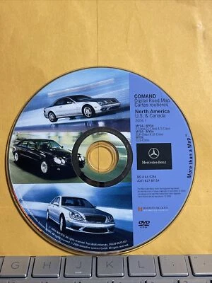 Mercedes Benz GPS DVD Navigation Map OEM Disc North America BQ6460216 US Canada - Image 1 of 3