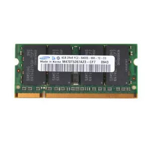 Samsung 4GB 2rx8 PC2-6400 DDR2-800MHz DDR2 200pin SODIMM memoria portátil NUEVO - Imagen 1 de 6