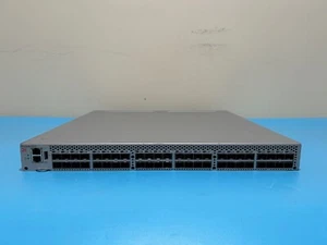 BROCADE 6510 24 PORT 16GB FC SWITCH , BR-6510-24-16G-R - UNTESTED AS IS - Picture 1 of 7