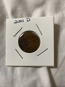 2001 d jefferson nickel Clad Error - Picture 1 of 6