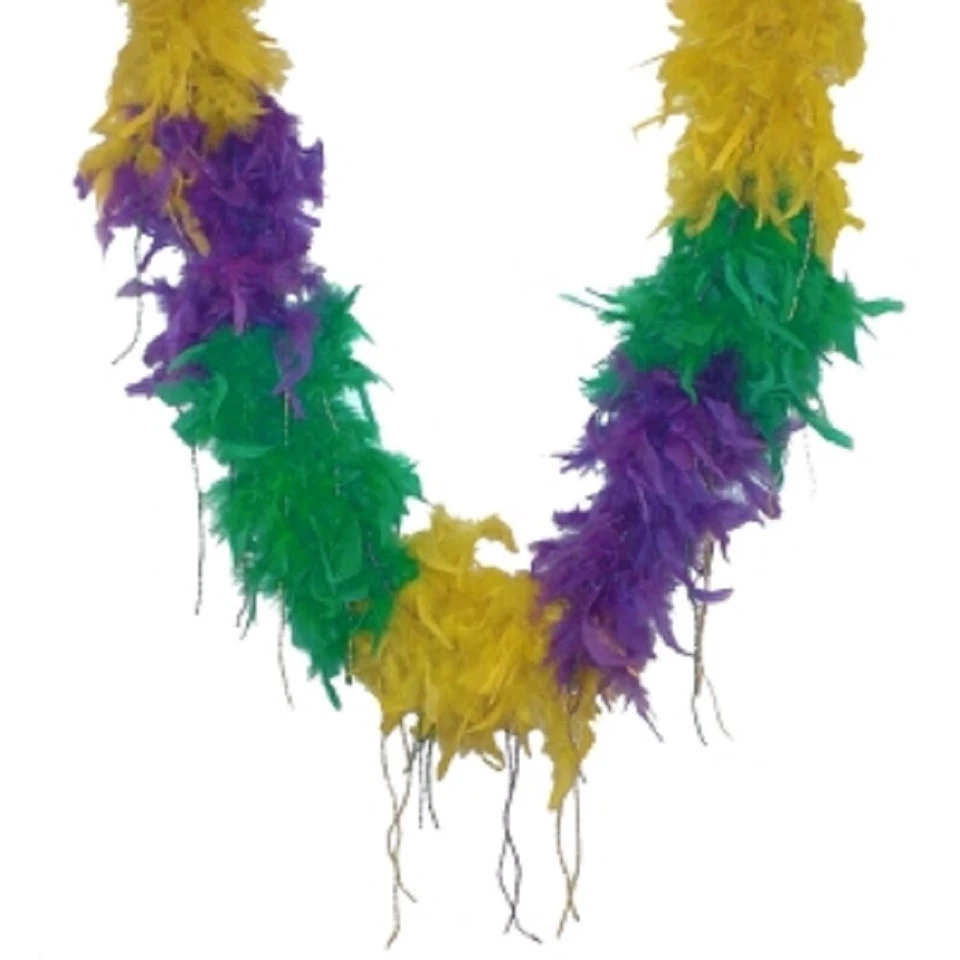 Boa - Mardi Gras - Beaded - 1920's Flapper - Costume Accessory - One Size - Image 1 of 1