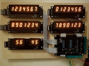 Williams System 6A, 7 or 9 DIY Display kit - Wolffpac - Orange digits - Picture 1 of 5