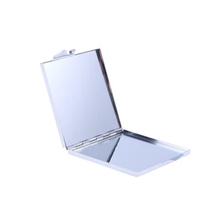 Small Mirror Folding Compact Handheld Portable Makeup Collapsible - Bild 1 von 12