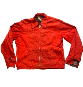 VTG Hill & Dale Jacket Adult Extra Large Zip Up Quilt Lined Bomber 50s 60s Japan - Picture 1 of 17