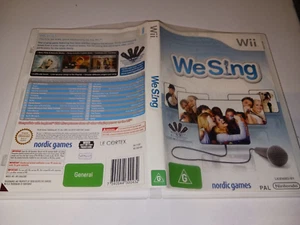 WE SING (NINTENDO WII GAME, G) - Picture 1 of 3
