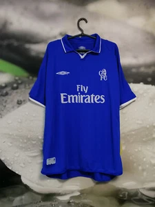 Chelsea 2001 - 2003 home vintage football shirt jersey Umbro size XL - Picture 1 of 6