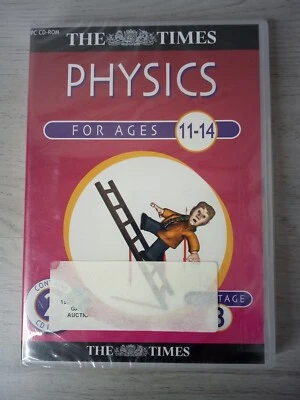 THE TIMES PHYSICS PC CD-ROM GAME FACTORY SEALED VINTAGE RARE RETRO GAMING - Image 1 of 2