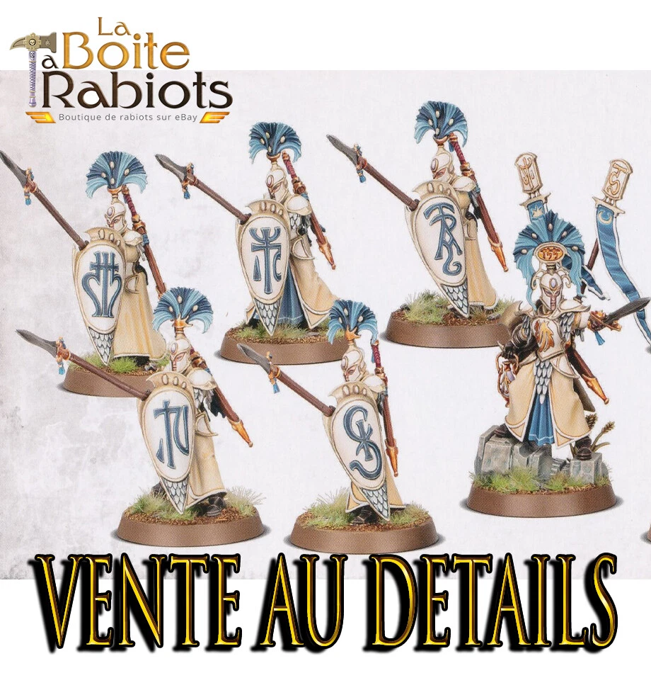Warhammer Lumineth realm lords Vanari auralan wardens Pièces détachées