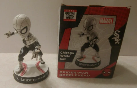 Chicago White Sox Spiderman Bobblehead SGA 7/27/19 NIB Marvel Fast Shipping Cover