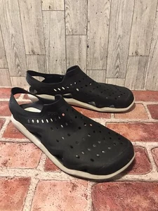 Crocs Herren 8 Sandalen Blau Slipper Strand Pool Angeln Schuhe - Bild 1 von 5
