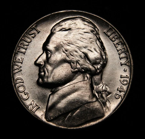 1946 Jefferson Nickel, MS++++Full Steps! Cover