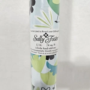 Sally Foster Wrapping Paper Vintage 2011 Birdie Told Me 24" x 12' NEW School - Picture 1 of 10