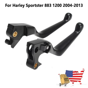 Brake Clutch Levers For Harley Sportster XL883N Iron XL1200R Roadster Nightster - Foto 1 di 9