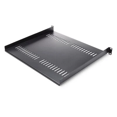 StarTech CABSHELF116V 1U Vented Server Rack Cabinet Shelf - Fixed 16" Deep - Image 1 of 4