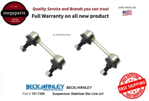 2Pcs Rear Sway Bar End Links For Mitsubishi Endeavor Galant Eclipse 101-7300 - Picture 1 of 5