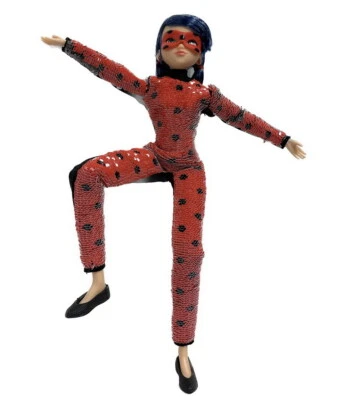 Miraculous Action-Puppe Ladybug Marinette Ankleidepuppe Modepuppe mit Pailletten