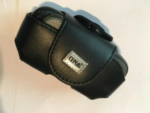 ZTE Telstra T20 Flip Leather Pouch with Mag Latch Flap & Belt Clip/Loop in Black - Picture 1 of 7