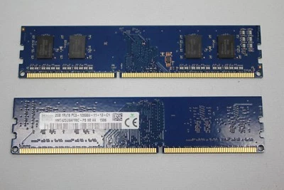 HMT425U6AFR6C-PB hynix 2GB 1RX16 PC3-12800U DDR3 no ECC paquete de 4 920317-12L ¡Nuevo!  Foto 1 de 4