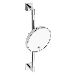 META Rasier- & Kosmetikspiegel Chrom poliert ø200 mm für Bad & WC >> zum Bohren - Bild 1 von 6