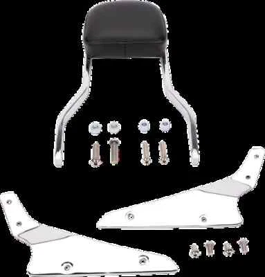 Cobra Chrome Short Square Sissy Bar Kit Honda VTX1800F 05-08 - Image 1 of 4