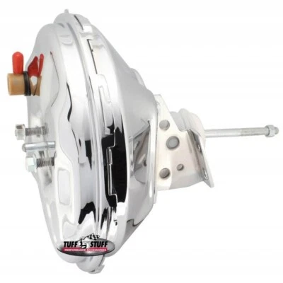 Tuff Stuff 2227NA Chrome Power Brake Booster 11" Single Diaphragm Custom Hot Rod - Image 1 of 2
