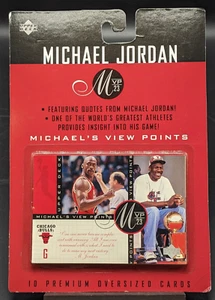 Upper Deck Michael Jordan 1997 set di carte oversize NBA BasketBall MVP23 - Foto 1 di 6