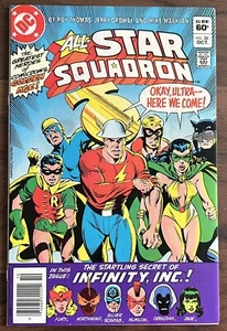 1983 All Star Squadron #26 Infinity Inc Cover App Key 80’s - Picture 1 of 2