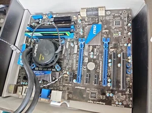 Ensemble/Bundle Carte mère Z68 GD65, processeur I5 2500K, Watercooling, ram - Photo 1/2
