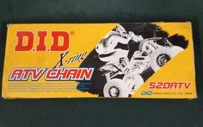 CADENA D.I.D MX X-RING 520 120 Eslabones KTM Cr Kx Rm YZ GOLD MX TODOTERRENO Foto 1 de 3