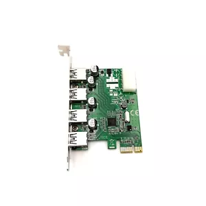 Syba SD-PEX20137 4 Port USB 3.0 PCI-e 2.0 x1 Card - Picture 1 of 3