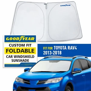 Front Auto Windshield Cover Car Windshield Sun Shade for 2013-2018 Toyota RAV4 - Foto 1 di 8