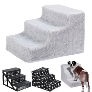 Hundetreppe Haustiertreppe Hunde Katze Steighilfe Einstiegshilfe Tiertreppe DE - Bild 1 von 32