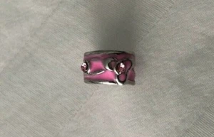 Breast Cancer Awareness Pink Charm Bead-fits all style charm Bracelets - Picture 1 of 5
