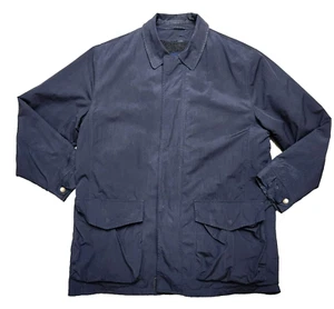 Brooks Brothers Field Jacket Mens Medium Black Utility Barn Coat Removable Liner - Picture 1 of 12