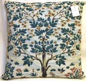 TREE OF LIFE WILLIAM MORRIS DESIGN DOUBLE SIDED 17" 43CM TAPESTRY CUSHION COVER - Picture 1 of 7