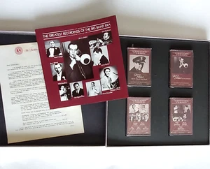 Glenn Miller Bradley Redman Auld Big Band jazz 4 cassette sealed 1983 Franklin - Picture 1 of 9