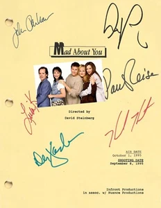 MAD ABOUT YOU Comedy TV Series Script, Paul Reiser, Helen Hunt, Signed (copy) - Picture 1 of 8