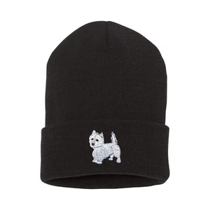 Sombrero gorro bordado perro Westie, sombrero gorro bordado perro West Highland - Imagen 1 de 2