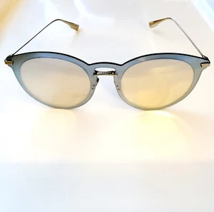 DIOR "ULTIMEF" 53MM SILVER & PINK ROUND AVIATOR SUNGLASSES NEW! - Picture 1 of 8