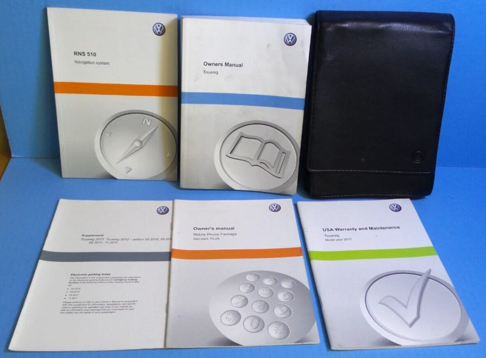 Volkswagen Touareg 12 2012 manual del propietario con navegación Foto 1 de 1