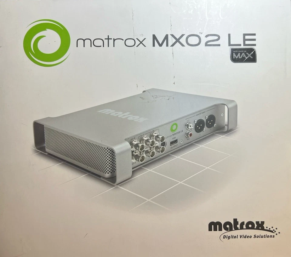 Matrox MXO2 LE MAX – Video Capture / I/O Interface – OVP – sehr guter Zustand - Bild 1 von 4
