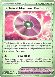 Technical Machine: Devolution Paradox Rift Pokemon TCG 177/182 Regular Uncommon  - Picture 1 of 1