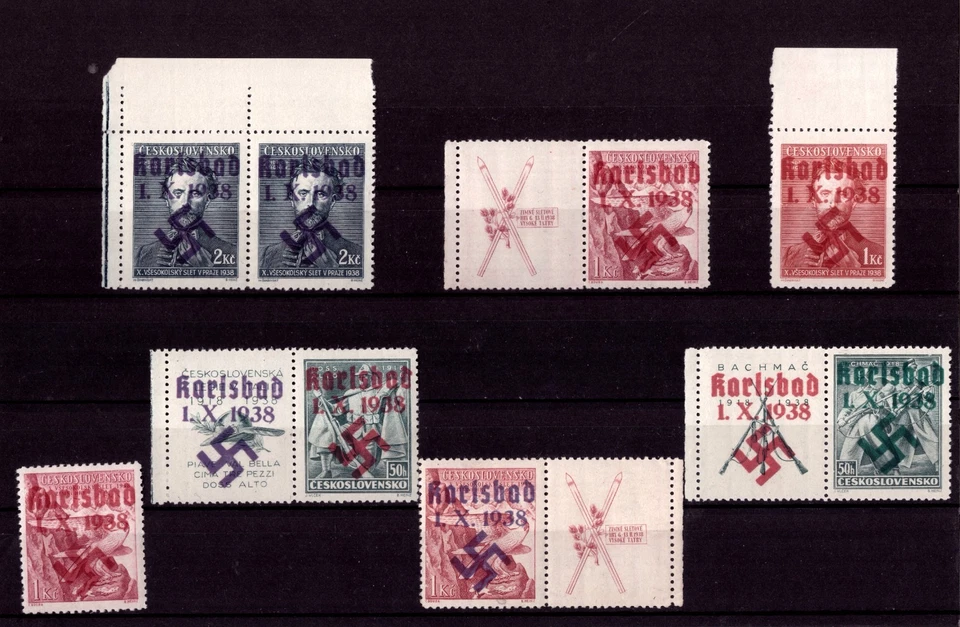 SUDETENLAND-KARLSBAD Mi.CV. 8800 € MH SIGNED - Image 1 of 1