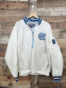 Vintage 90s Pro Player North Carolina Tar Heels Windbreaker 1/2 Zip Sz M - Picture 1 of 5