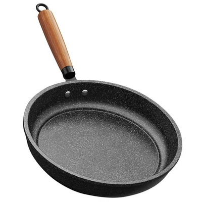  Pentola Per Frittura Tegamino Antiaderente Piccola Padella Colazione - Immagine 1 di 4