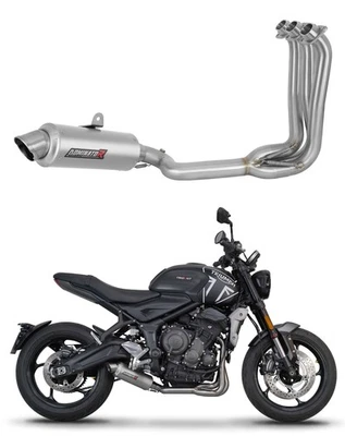 Trident 660 2021 - 2024 Impianto di scarico Collettori Marmitta Silenziatore GPF - Immagine 1 di 4