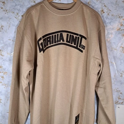 Vintage G-Unit 2XL Sweatshirt Heavyweight Hip Hop Gear Beige Crew Neck - Image 1 of 4